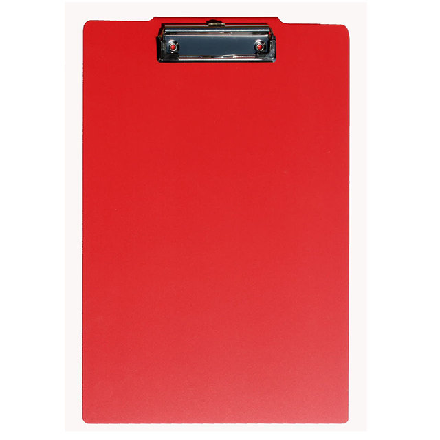 파티션 클립보드 A4 40mm 다용도걸이 서류철_적색
