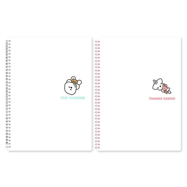 양지사_기다려빵아 클리어스프링화일20P(색상랜덤)