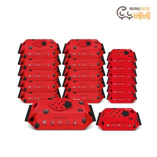 벅스레드 물티슈 72매 10팩 + 휴대 20매 6팩