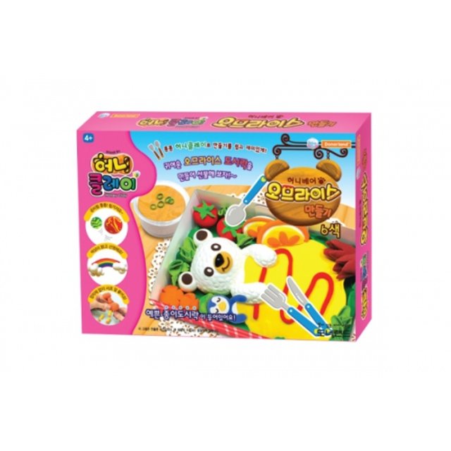 허니클레이 허니베어오므라이스만들기 (도너랜드)