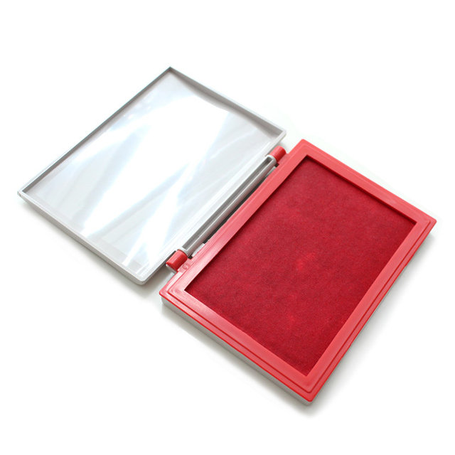 VIC 국산 도장 스탬프 패드 (적색)