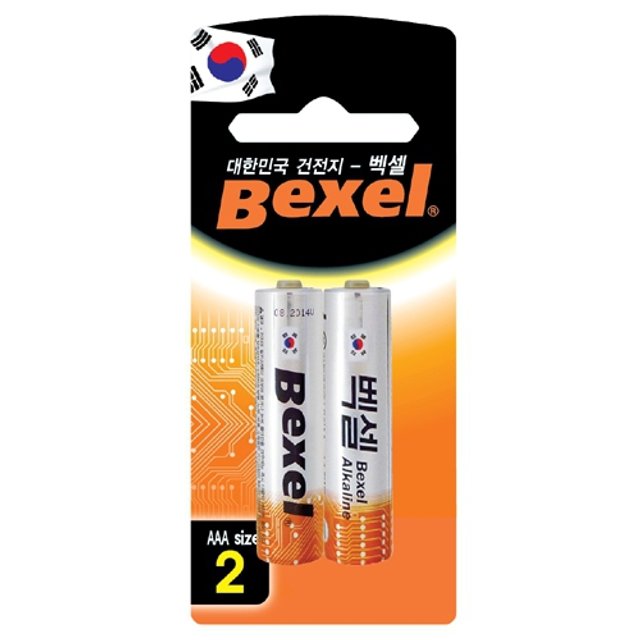 벡셀알카라인건전지AAA2P(LR03)
