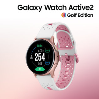 [추가다운쿠폰]삼성 갤럭시 워치 액티브2 골프 에디션 GPS 골프거리측정기(40mm)