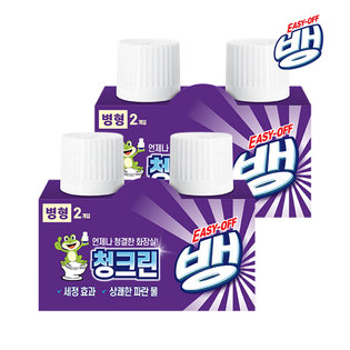 청크린 병형 변기세정제 2개입 2개