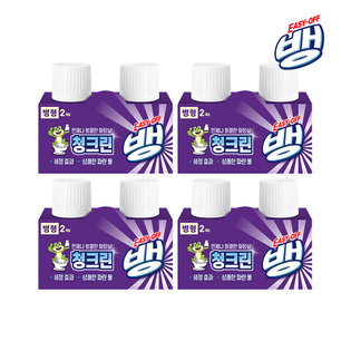 청크린 병형 변기세정제 2개입 4개