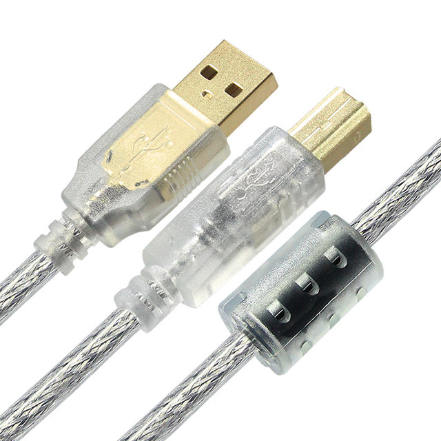USB 2.0 A/B 고급형 실드 케이블 5M ML-U2HB050