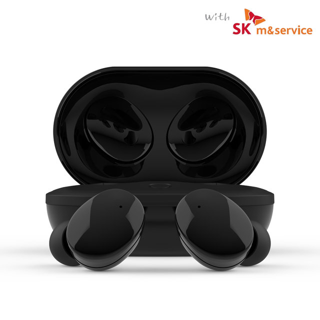 블루투스 무선 이어폰 SK-TWS200 5.0 블랙