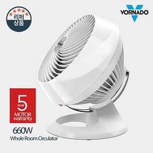(공식리퍼상품) 기계식 써큘레이터 660W(RF) [공기 이동거리 30.5M/ 4단계 속도 조절/ 슬라이드 방식 각도 조절]