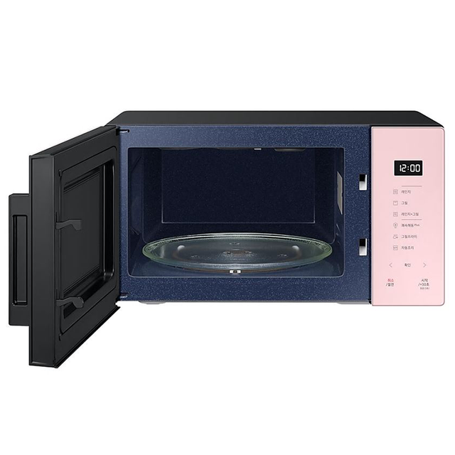비스포크 그릴 전자레인지 MG23T5018CP (23L,그릴프라이, 노오븐 베이킹)