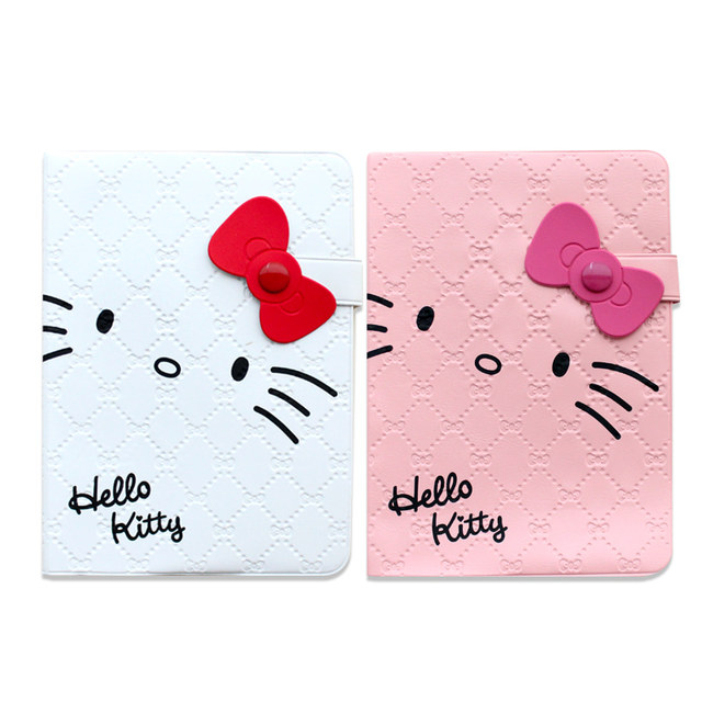 헬로키티 페이스 다이어리 (똑딱이) 색상랜덤