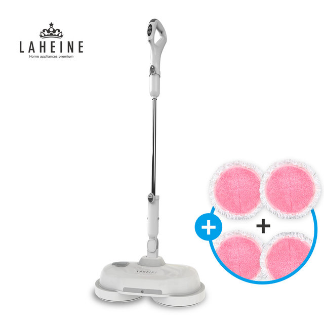 [비밀특가]더 퀸 듀얼스핀 무선 물걸레 청소기 LHDS-8000W (화이트)