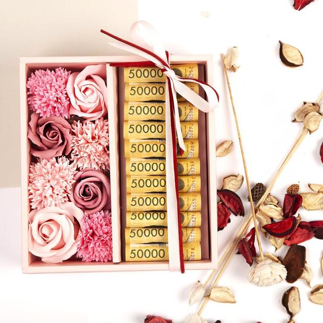 [NeeGee] 프리미엄 비누꽃 용돈박스