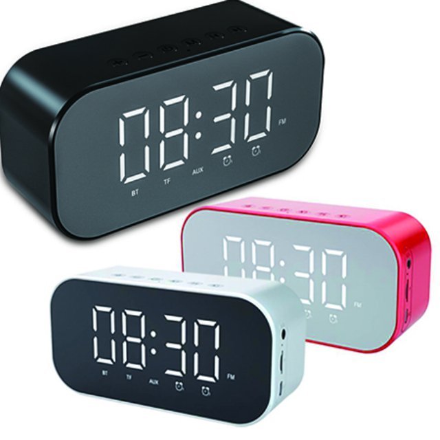 단종_EZ-Mirror Watch 블루투스 스피커 [화이트]