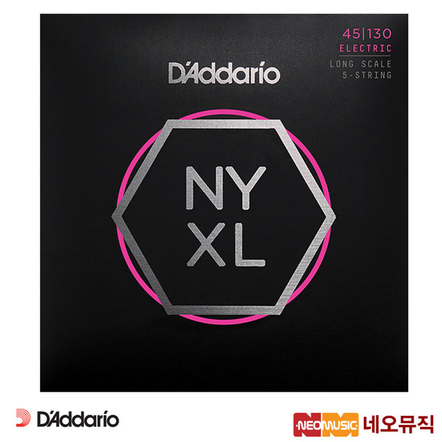 다다리오 베이스 기타 스트링 DADDARIO NYXL45130