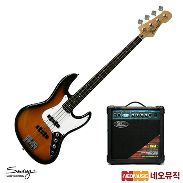 스윙 베이스 기타+엠프 SWING JB-1 / JB1 스매쉬