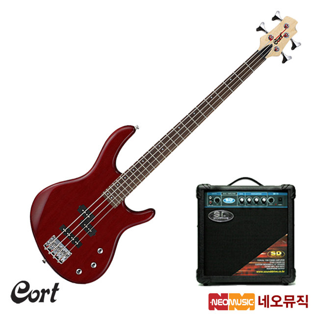 콜트 베이스 기타+엠프 Cort Action PJ 일렉베이스