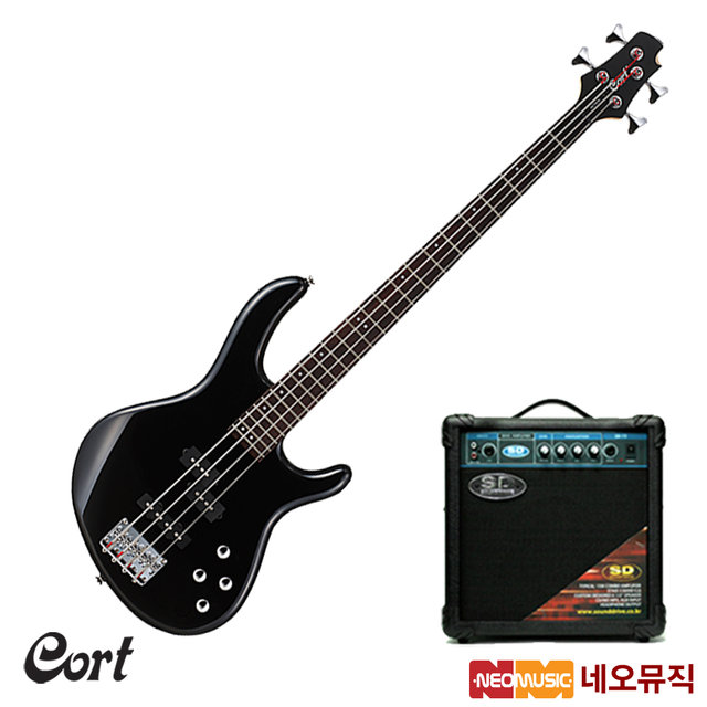 콜트 베이스 기타+엠프 Cort Action Bass Plus 액션