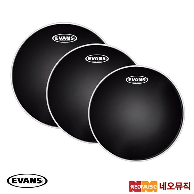에반스 드럼헤드 세트 EVANS Tom Pack ETP-CHR-F