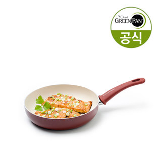 소프트그립II 버건디 DEEP 세라믹 프라이팬 20cm
