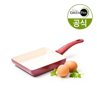 소프트그립II 버건디 세라믹 계란말이팬 18cm