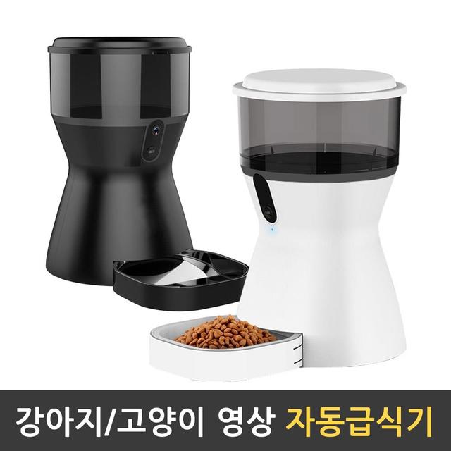 펫트리 petree 반려동물 영상 자동 급식기 화이트