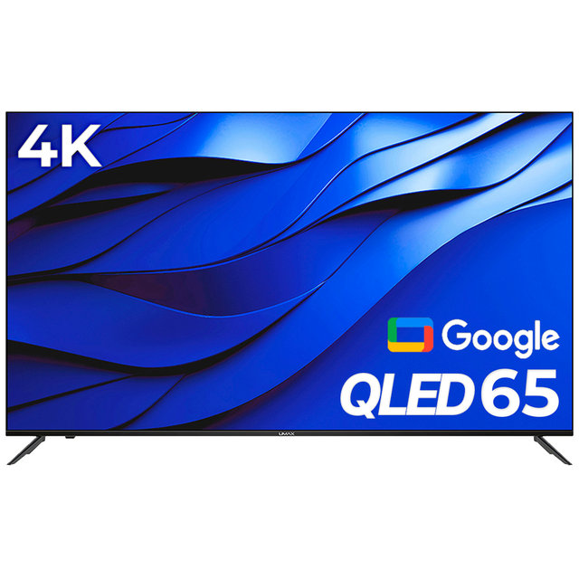 유맥스 무결점보증 QLED 120Hz Ai65G 165cm(65인치) 구글5.0 UHD 4K 스마트 TV - 중소기업 벽걸이겸용