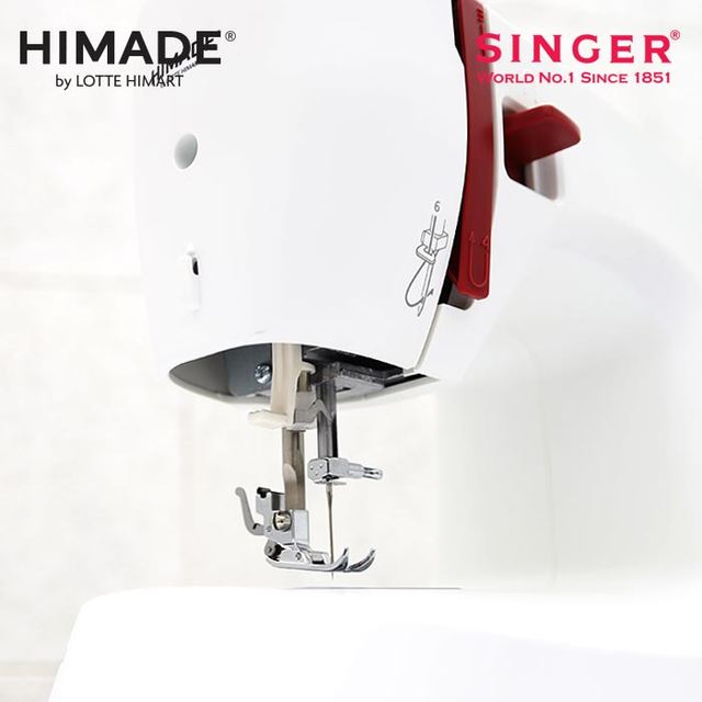 하이메이드 싱거 미싱 미싱기 HM-SG100W (17종패턴, 메탈용구품 풀 세트(매트+바늘+마스크만들기), 무상AS)