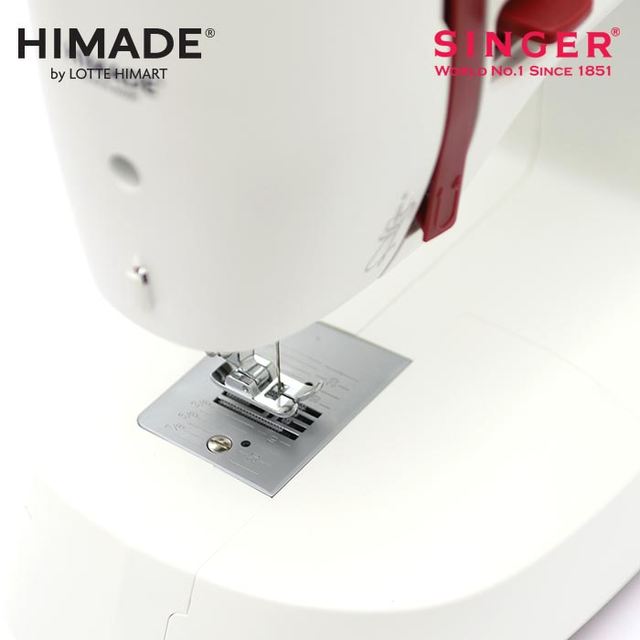 하이메이드 싱거 미싱 미싱기 HM-SG100W (17종패턴, 메탈용구품 풀 세트(매트+바늘+마스크만들기), 무상AS)