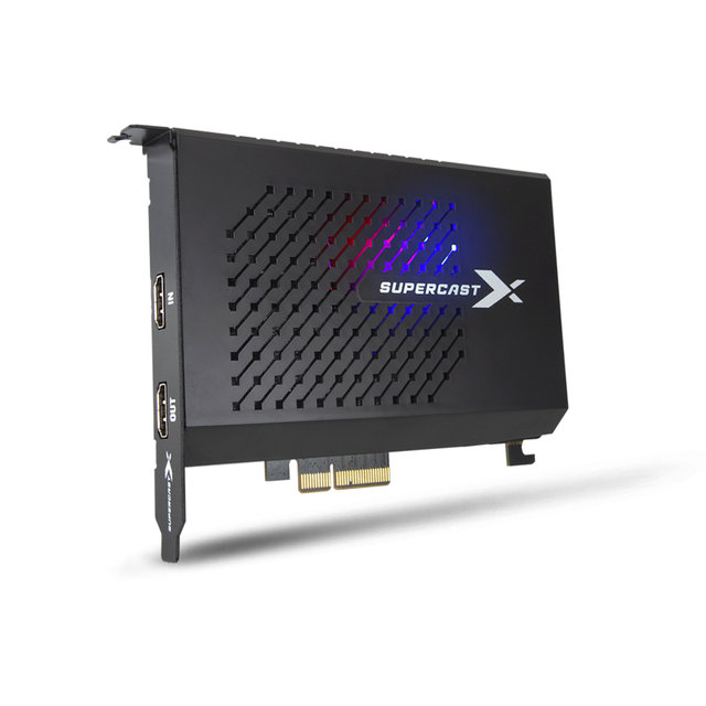 SUPERCAST X LIVE 4K HDMI 내장형 캡쳐카드