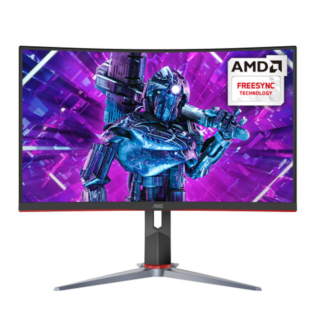 68.6cm FHD AOC 무결점 게이밍 모니터 C27G2 (프리싱크, 144Hz)