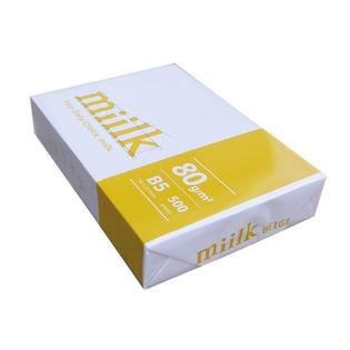 밀크 미색 B5 80g 500매 1권/B5용지/복사용지/낱권