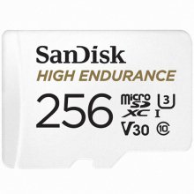 샌디스크 MicroSDXC High Endurance CLASS10 UHS-I U3 V30 MLC 256GB 메모리카드