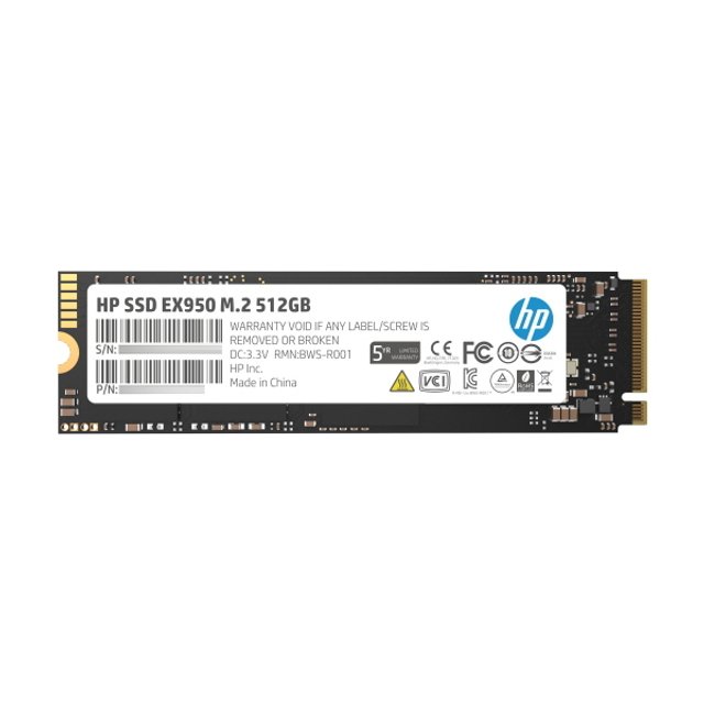 HP EX950 M.2 NVMe 2280 SSD (512GB)