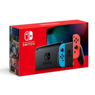 [사용X]SWITCH 본체 배터리개정판 [네온블루&네온레드] 