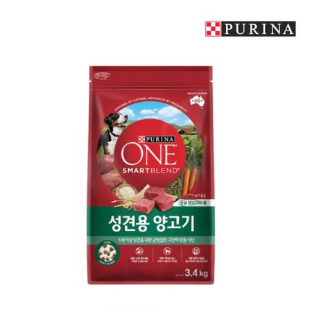  [퓨리나]원 1세이상 성견용양고기 3.4kg /애견사료