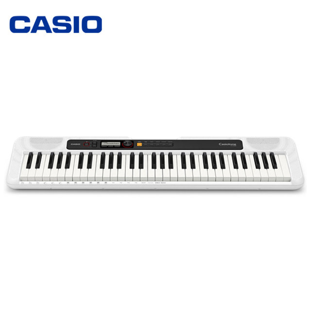 카시오 전자키보드 CT-S200 61건반 USB 전자피아노 화이트