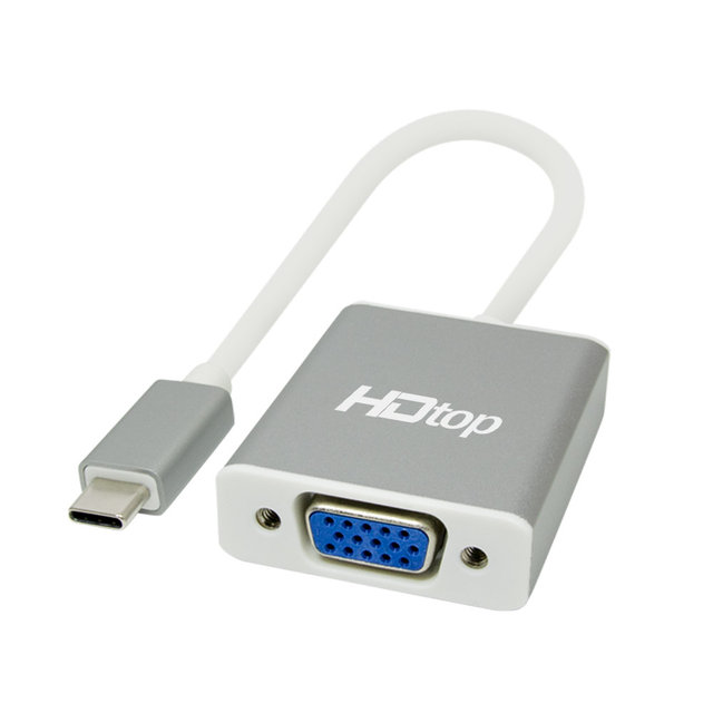 USB C타입 TO VGA 컨버터 RGB 15CM HT-3C005