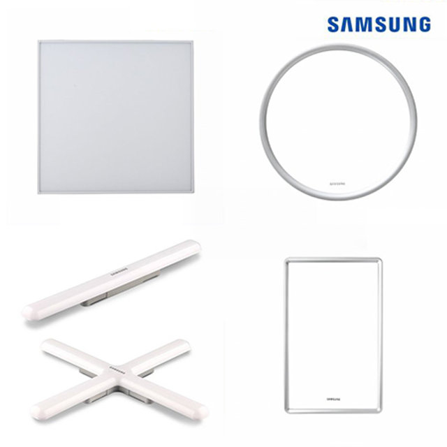 삼성 정품 LED 조명 일자등/십자등/판조명/면조명 시리즈 모음 