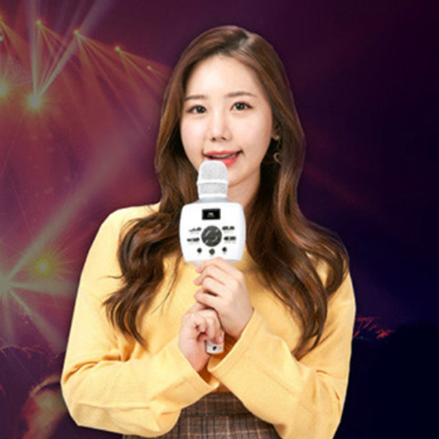 [10%쿠폰]금영 뮤즐2/송하예,임영웅 블루투스 노래방 마이크[화이트][KY-K300][앱쿠폰 포함]