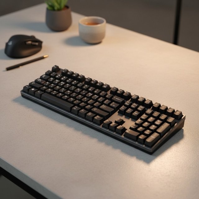 덱키보드 CBL-108N 덱헤슘 라이트 기계식 키보드 저소음 적축