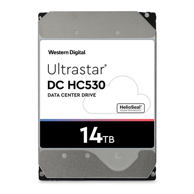 WD Ultrastar DC HC530 14TB WUH721414AL5204 SAS형 헬륨 기업용 5년보증