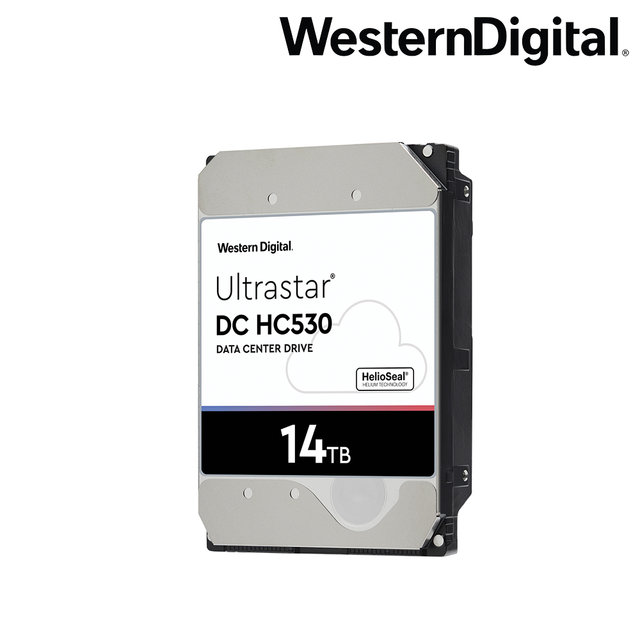 WD Ultrastar DC HC530 14TB WUH721414AL5204 SAS형 헬륨 기업용 5년보증