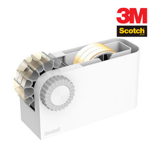 3M 스카치 테이프 디스펜서 화이트&그레이 8895