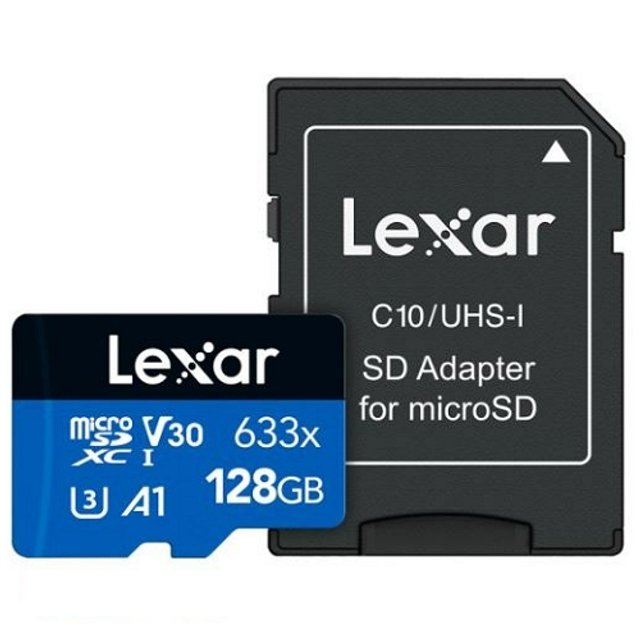 렉사 microSD High Performance 633x 128GB