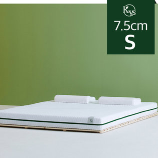 소프트 천연 라텍스 토퍼 7.5cm 싱글