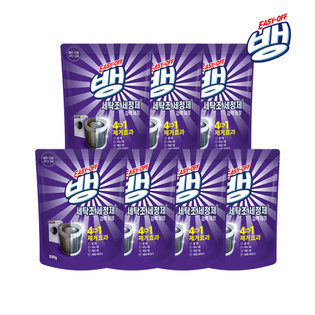이지오프뱅 세탁조 세정제 500g x7개
