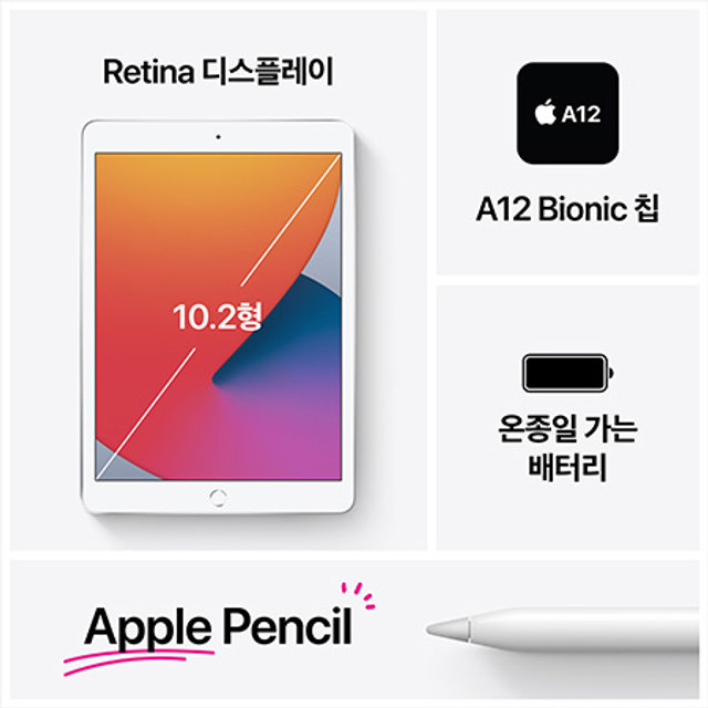 아이패드 8세대 Wi-Fi 32GB 그레이