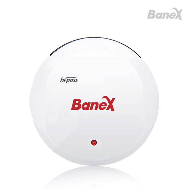 바넥스 BX300 화이트 무선 하이패스 단말기 태양광충전