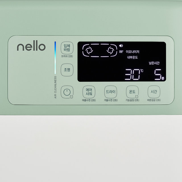 넬로 펫 에어샤워 드라이룸 ND-A0610FM (8kg이하 반려동물 권장, 완전분리세척, 상단필터부 오픈디자인, 프레쉬민트)