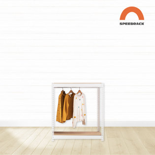 스피드랙 V2 행거 W700XD400XH900X2단X행거봉1개 드레스룸